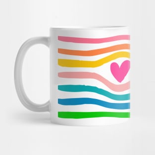 Love hearts Mug